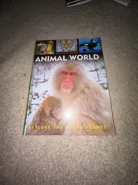 Questions & Answers: Animal World Explore the Living Planet Hardcover
