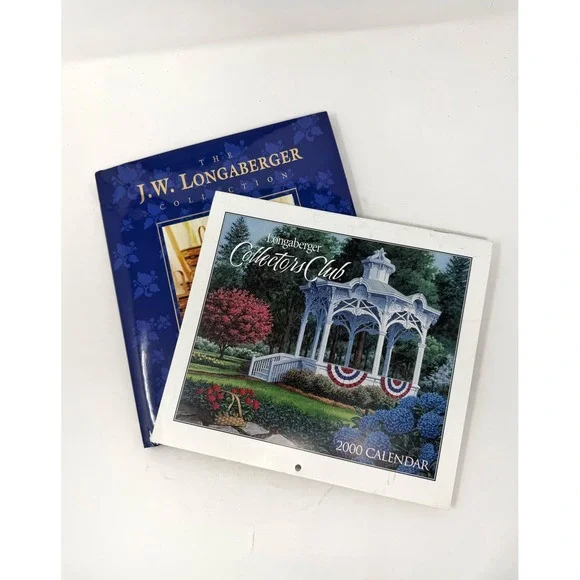 Vintage Longaberger J.W. Collection Book 1st Printing 2000 Collectors Calendar