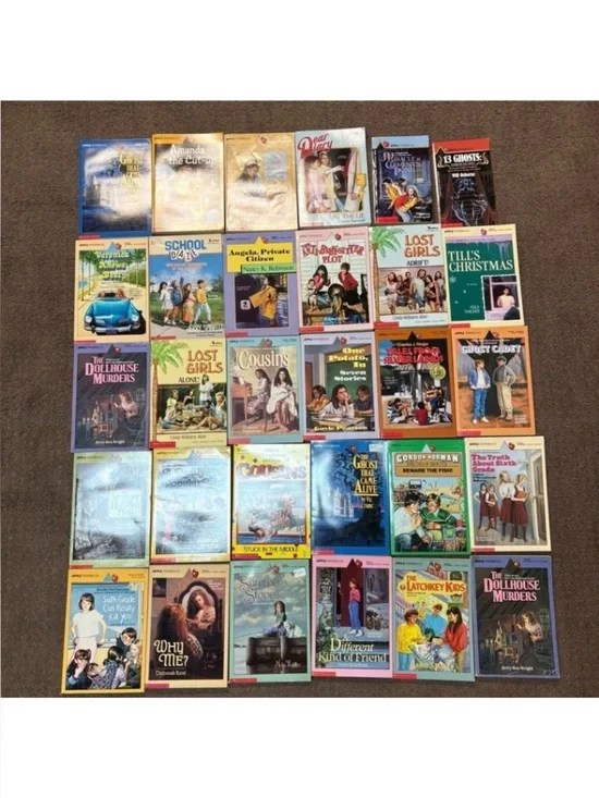 Assorted Vintage Young Adult Paperback Book Lot - Multicolor Covers