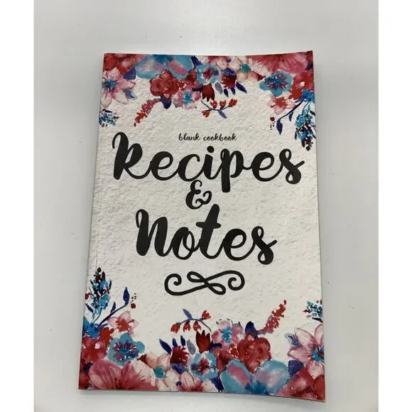 BLANK COOKBOOK RECIPES & NOTES: (COOKING‎ GIFTS SERIES) **BRAND NEW**