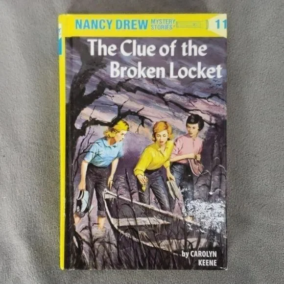 Nancy Drew‎ The Clue Of The Broken Locket 1993 Book Hardback