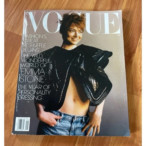 Vogue Magazine Emma Stone September 2025‎