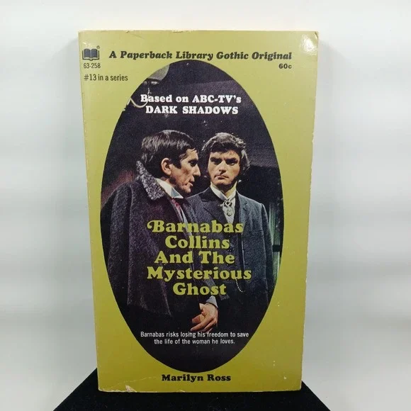 Vintage Barnabas Collins and Mysterious Ghost 1970 Marilyn Ross Dark Shadows‎