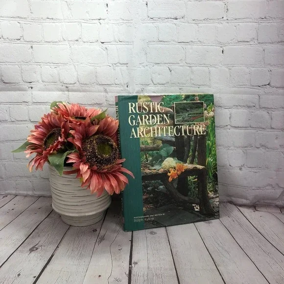 vintage rustic garden architecture book 1997