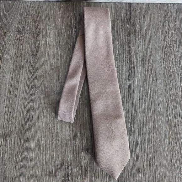 Cambridge Collection Brown Wool Tie