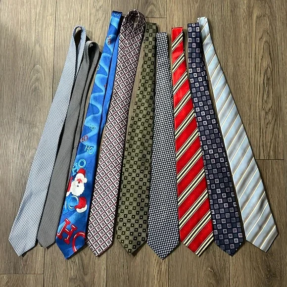 Random‎ 9 Piece Classic Tie Bundle Size OS