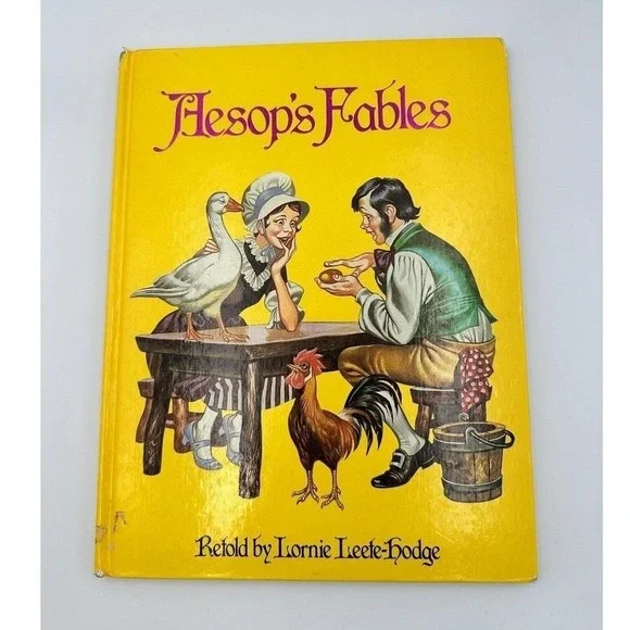 AESOP'S FABLES Hardcover by‎ Lornie Leetie-Hodge 1985 Hamlyn Publishing