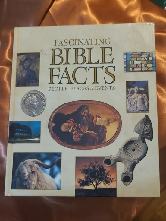 Fascinating Bible Facts Hardcover Book - Cream