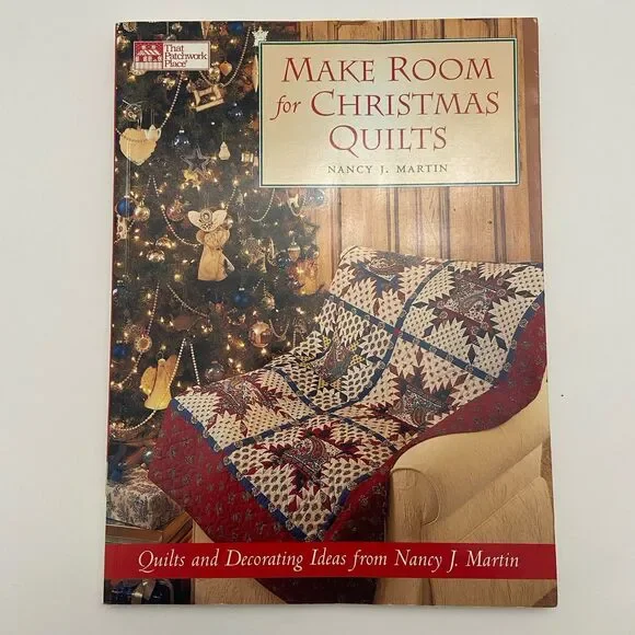 Make Room for Christmas Quilts by Nancy J. Martin (2002, Trade Paperback)