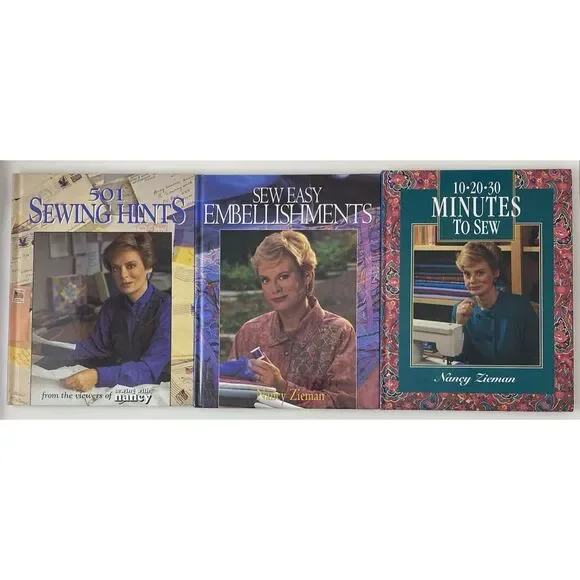 10-20-30 Minutes to Sew-501 Sawing-Sew Easy Embellishments by Nancy Zieman Books