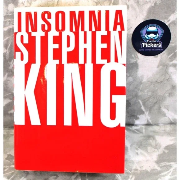 Insomnia by Stephen King USA First Edition (Large Hardcover, 1994) Book