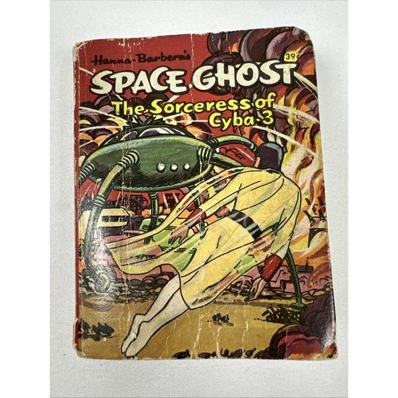 A BIG LITTLE BOOK: SPACE GHOST: THE SORCERESS OF CYBA-3 Whitman Books