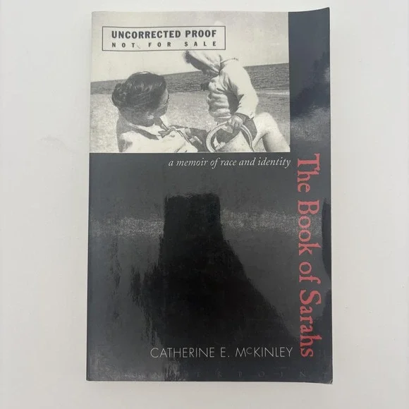 The Book Of Sarahs Catherine E. McKinley Counterpoint Black Proof‎ PB Memoir
