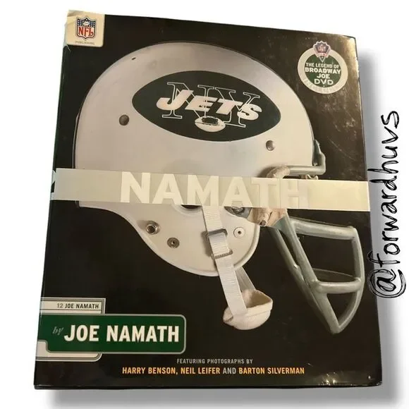 NAMATH by Joe Namath 12 Book & DVD