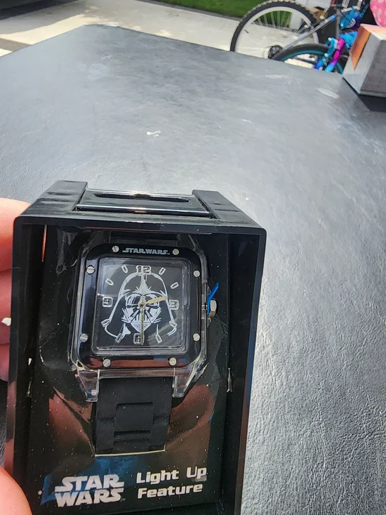 Star Wars Darth Vader Light-Up Black Watch