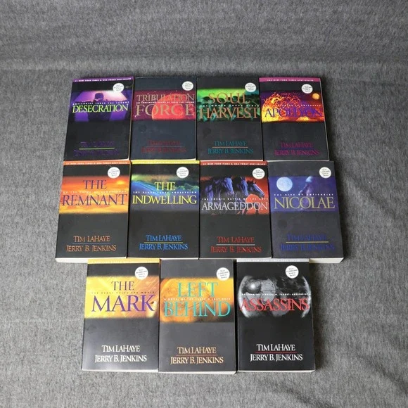 Left Behind Series Tim LaHaye Jerry B Jenkins 11 Trade PB Book Lot End Times