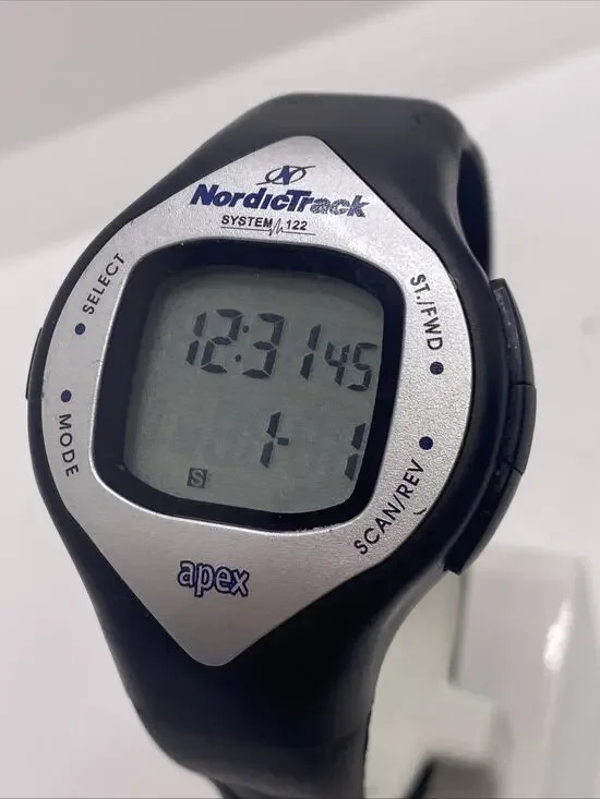Nordic Track Unisex Fitness Watch Sports Watch New Battery