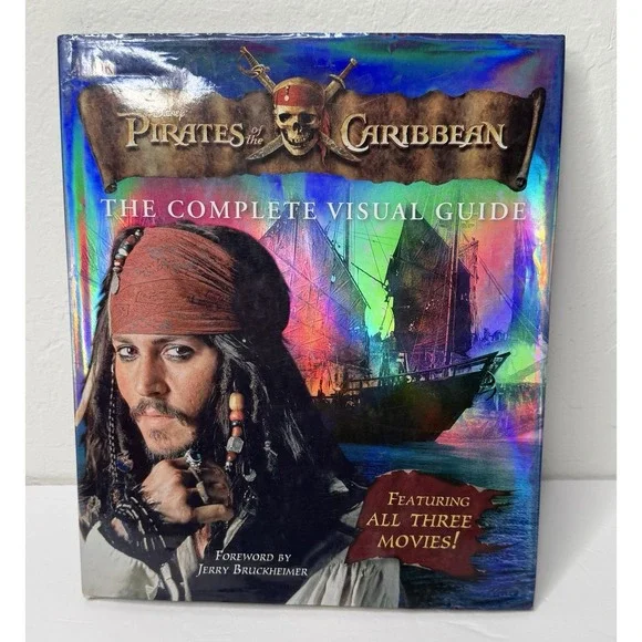 Pirates of the Caribbean: The Complete Visual Guide Disney Movie Reading Photos