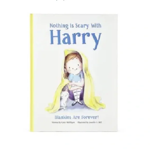 Nothing is Scary with Harry Written by Katie McElligott Hardcover Book