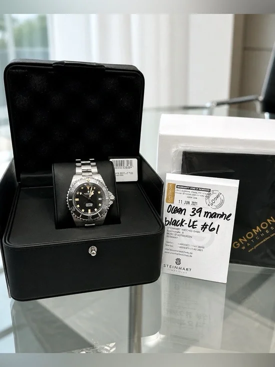 Steinhart Ocean 39 Marine Gnomon Limited Edition #61/200 Watch