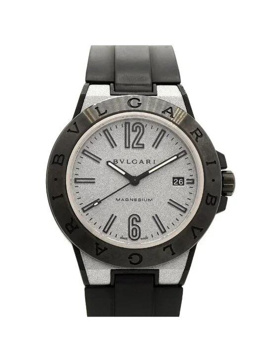Bvlgari Bulgari Diagono Magnesium Gray Dial Watch