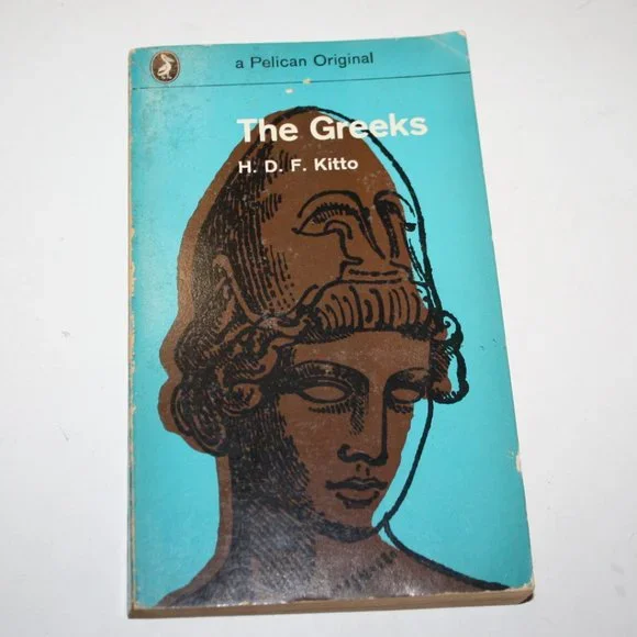 🏛️ The Greeks · H. D. F. Kitto · 1951 Vintage Paperback (Bd)