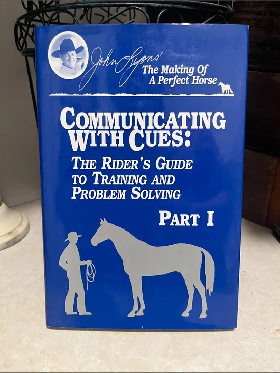 Communicating With Cues: The Rider's Guide - Blue Cover
