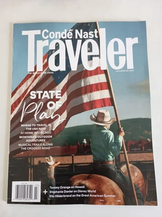 Conde Nast CN Traveler magazine July/August 2026 USA