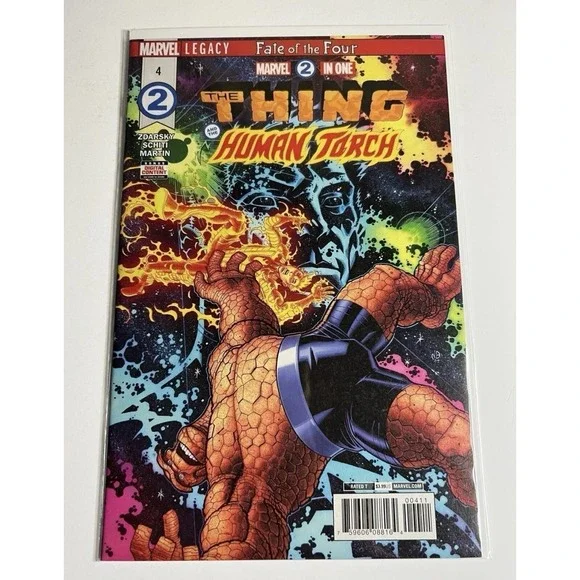 Marvel 2-in-One (2017) #4 Thing and the Human Torch