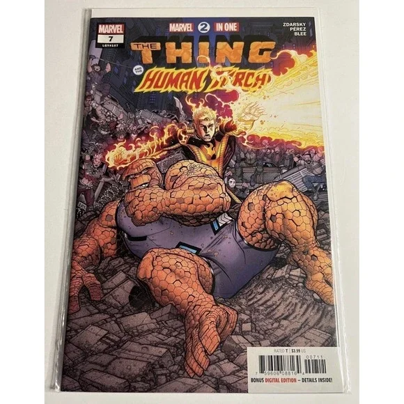 Marvel 2-in-One #7 The Thing Human Torch