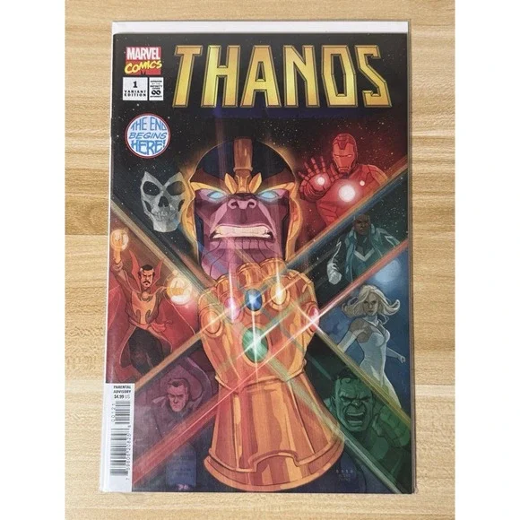 Thanos #1B - Christopher Cantwell - 2024 - Marvel Comics