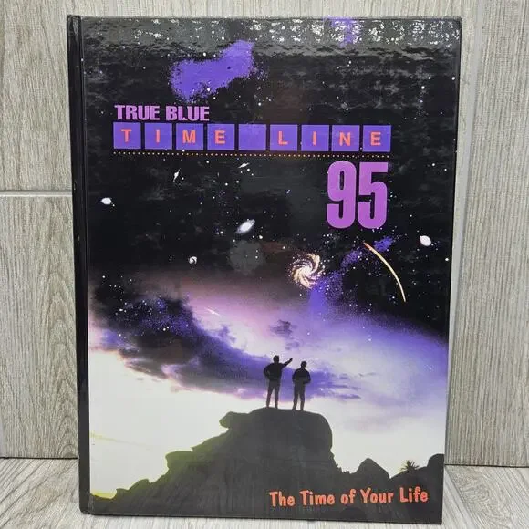 1995 True‎ Blue Circle High School Yearbook Towanda Kansas KS