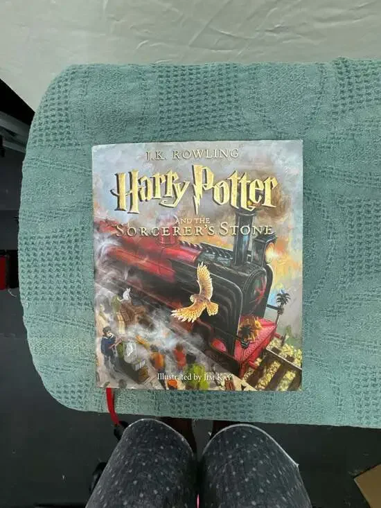 Harry Potter and the Sorcerer's Stone: The Illustrated Edition by J.K. Rowling (