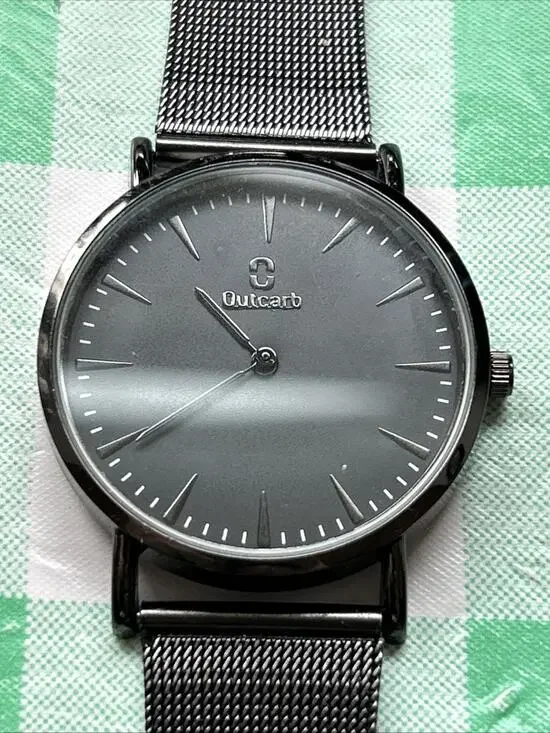 Outcarb All Black Quartz Watch