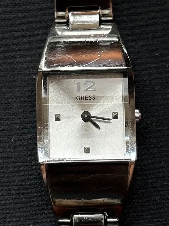 Guess Silver Tone Women’s Quartz Watch