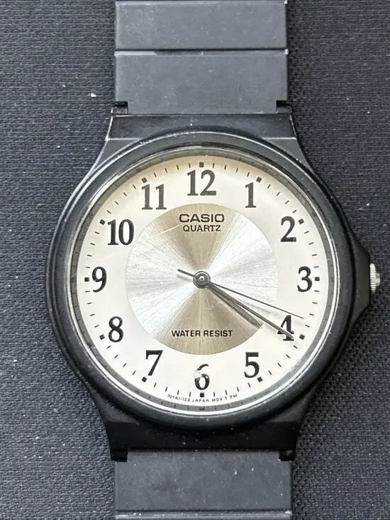 Casio White And Silver Dial Women’s Quartz Watch