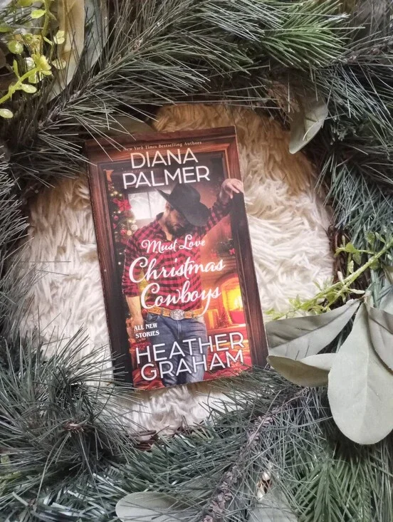 Must-Love Christmas Cowboys Holiday Paperback - Red Plaid Cover