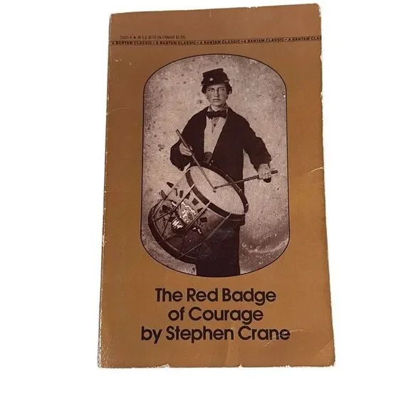 The Red Badge of Courage‎ By Stephen Crane 1983 Vintage Paperback Book Good
