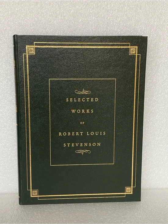 Selected Works Of Robert Louis Stevenson Mundus 2002 Oversized Leather Hardcover