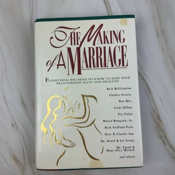 The‎ Making of A Marriage Ruth Bell Graham Zig Ziglar 1993 Hardcover Family EUC