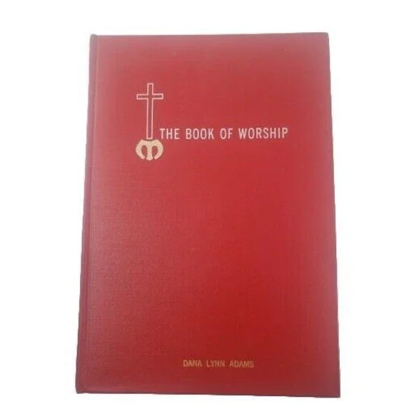 Book of Worship for Church and Home Methodist 1965 RED cover