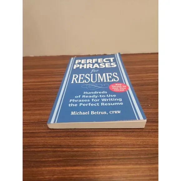Perfect Phrases for Resumes (Paperback‎ or Softback)