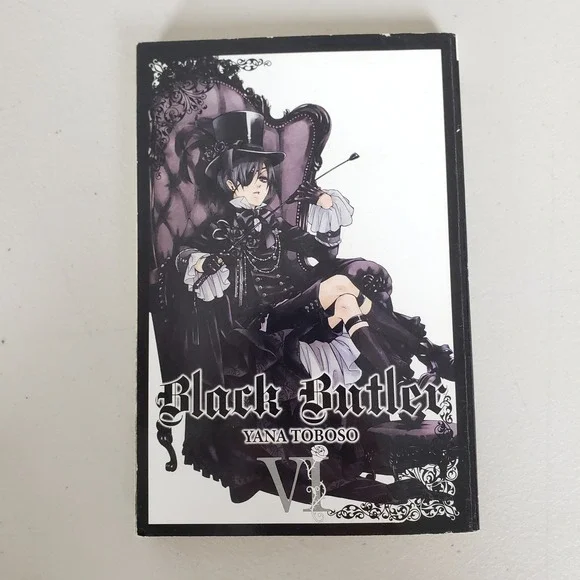 Black Butler Vol 6 Manga Yana Toboso Yen Press English Paperback Circus Arc
