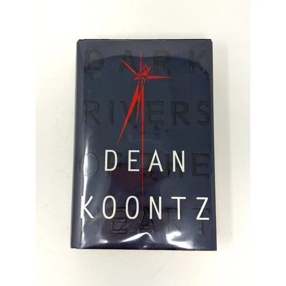 Signed Dean Koontz Dark Rivers of the Heart 1st Trade Edition Hardcover 1994
