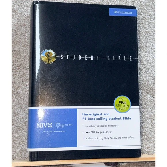 NIV Student Bible Zondervan Hardcover Philip Yancey Tim Stafford 0310927846