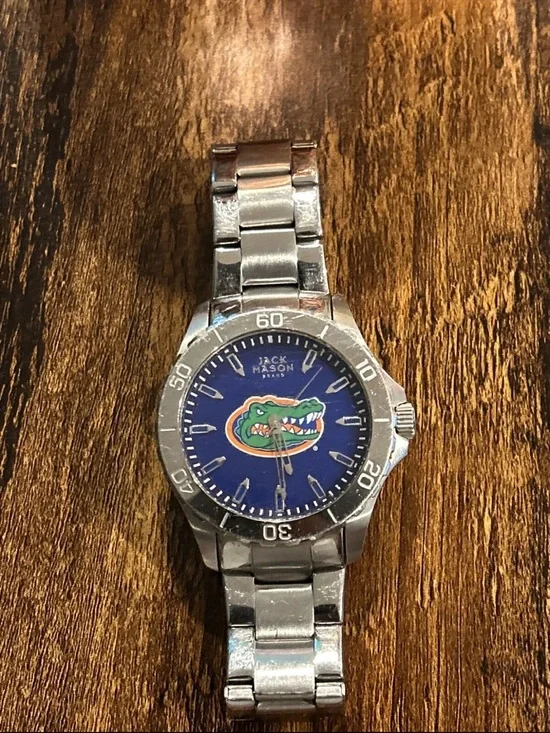 Jack Mason Florida Gators Watch Men 42mm Blue Logo Dial