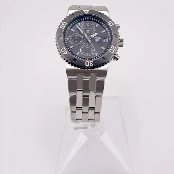 Fossil Chronograph Watch #136 new battery