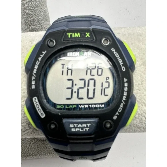 Timex 170 Mens Watch New Battery S3 2017 Blue 40MM 8.25