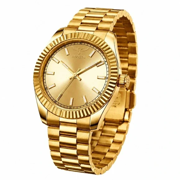 NEW Invicta Specialty I by Invicta Men's Watch 40mm‎ Gold (69004)#0326