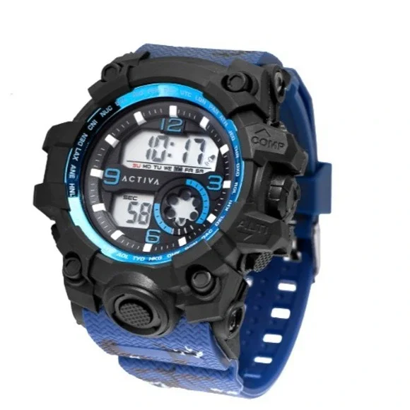 Activa Invicta Blue Camo Digital Sport‎ Watch 54mm Men